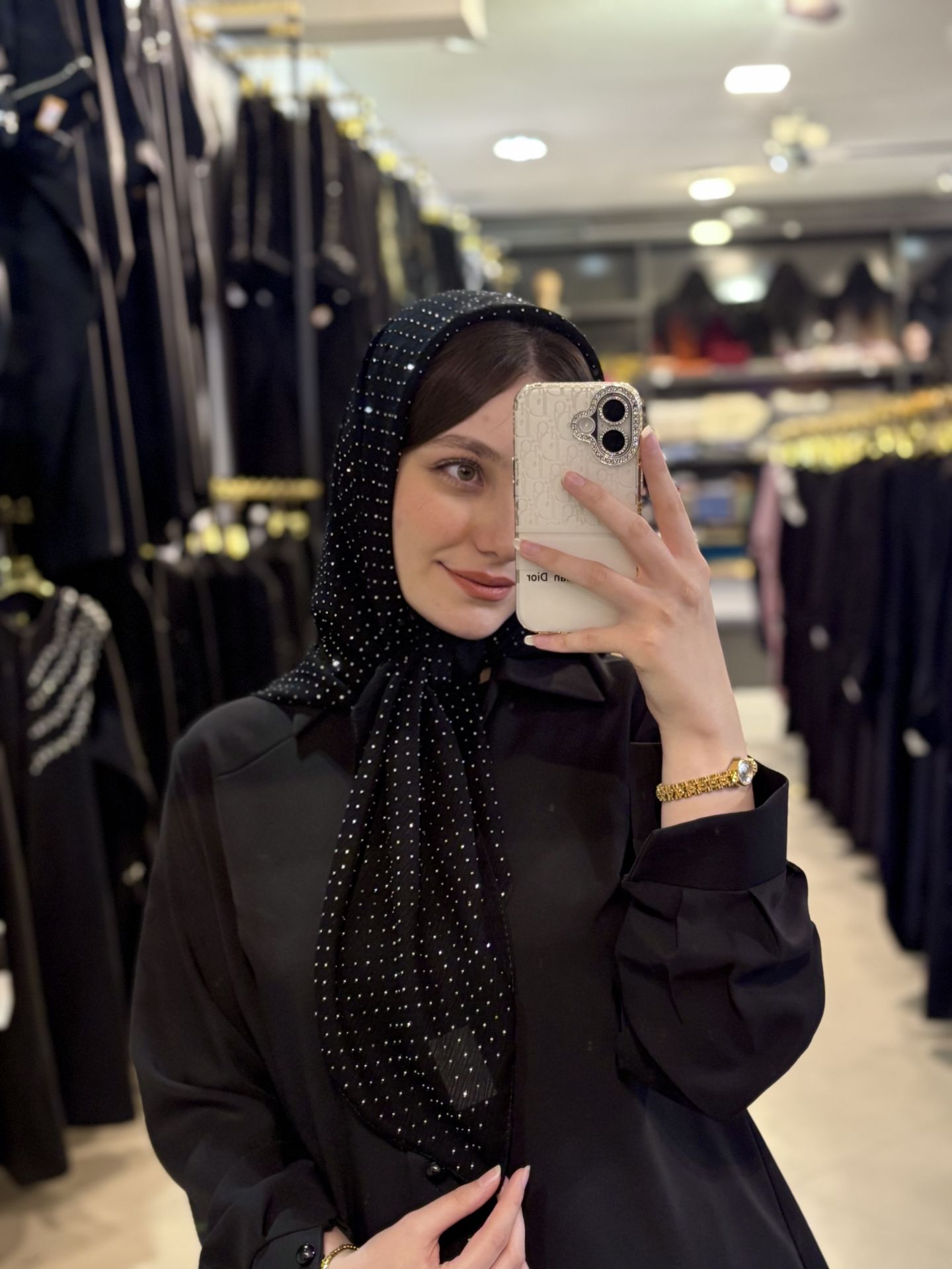 روسری فول نگین
