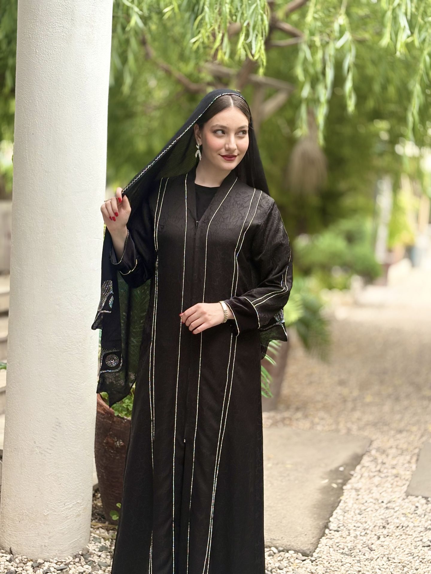 مانتو عبایی نسرین